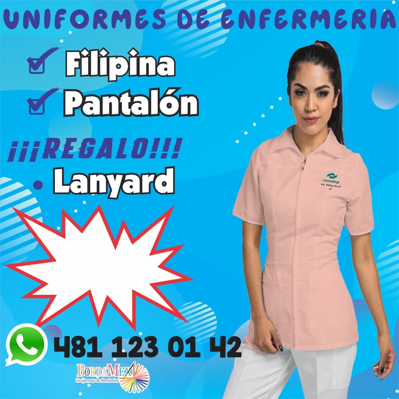 Uniforme de enfermería para mujer
