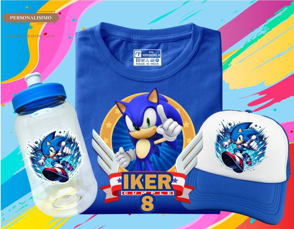 Paquete de cumpleaños Sonic