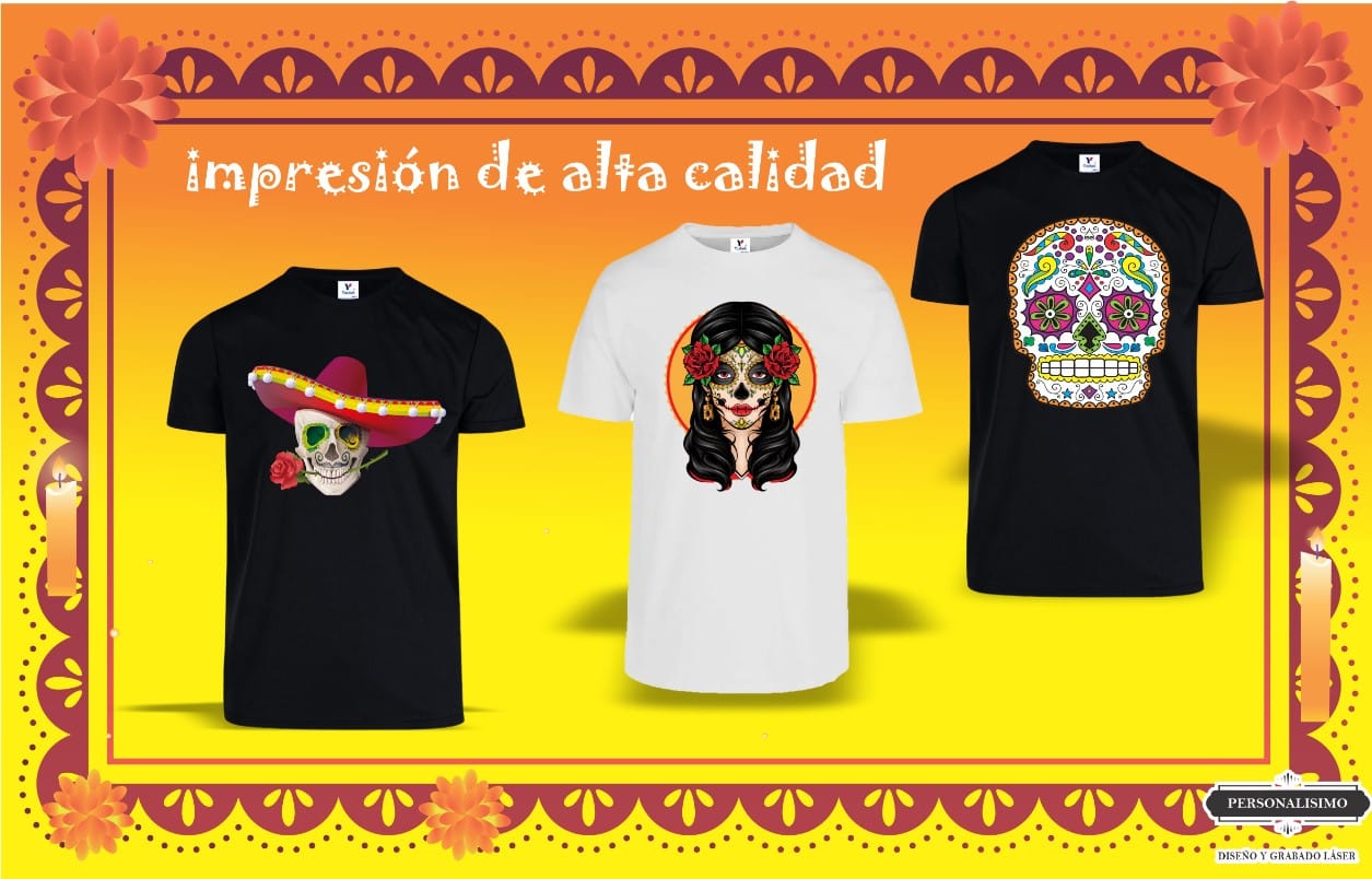 Playera Día de Muertos